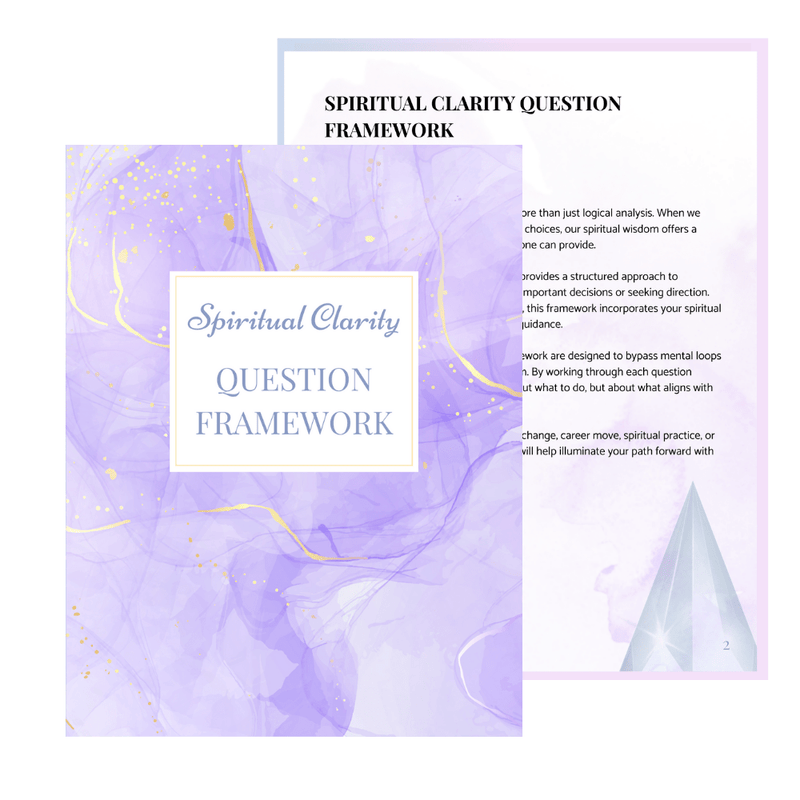 Spiritual Clarity Question Framework - Dorian Lynn